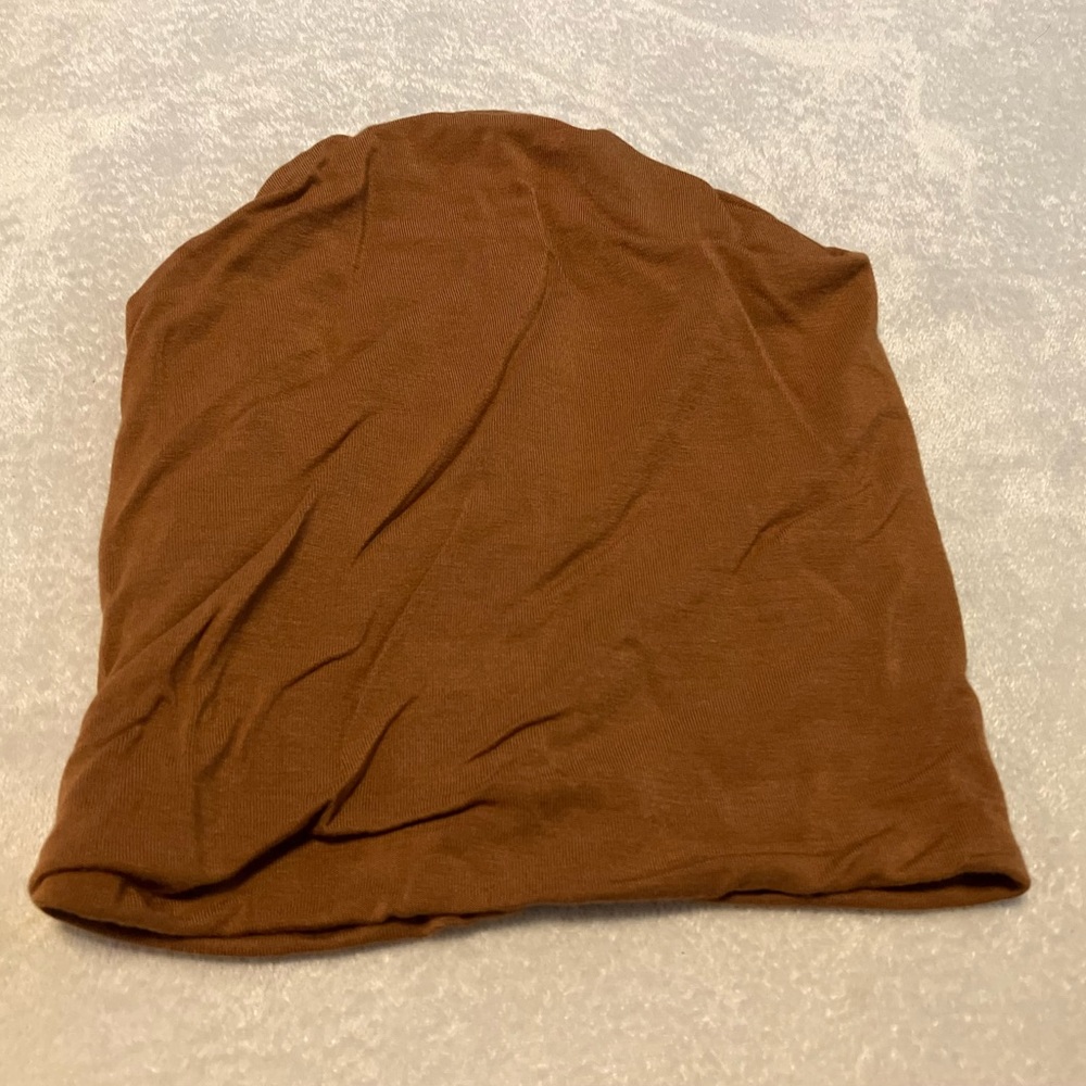 Moon + Beck Bamboo Brown Beanie Hat